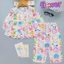 Bộ tole lanh bé gái dài tay quần dài babydoll ren cổ 10-42kg - Đồ bộ tole Flower