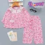 Bộ tole lanh bé gái dài tay quần dài babydoll ren cổ 10-42kg - Đồ bộ tole Flower