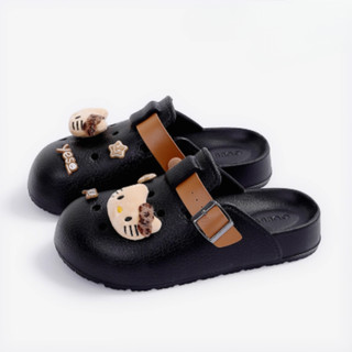 Sục nữ dép đế cao 4cm kèm charm kiểu dáng Hàn quốc dễ thương CS-224 Mita