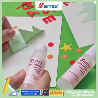 [HỘP 24 CHAI] Keo nước Bitex 30ml dán siêu chắc, tiết kiệm, khô nhanh, tiện cho trong túi GL01