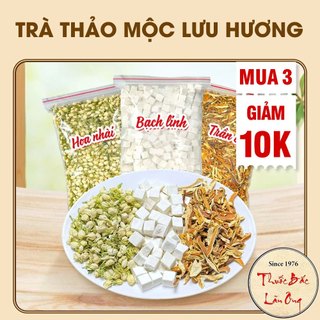 Trà thơm không cần nước hoa, chỉ cần thải độc đúng cách, trà lưu hương bạch linh, trần bì, hoa nhài