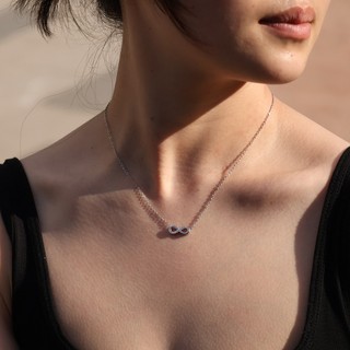 Vòng Cổ Vàng 18K - Đính Đá Moissanite Cao Cấp Dành Cho Nữ | Phong Cách Hàn Quốc | Bảo Hành Mãi Mãi | VC9083 JULI