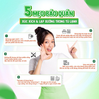 Xúc Xích Đức Javata 500g– Mọng Thịt, Hương Vị Chuẩn Đức, Thơm ngon