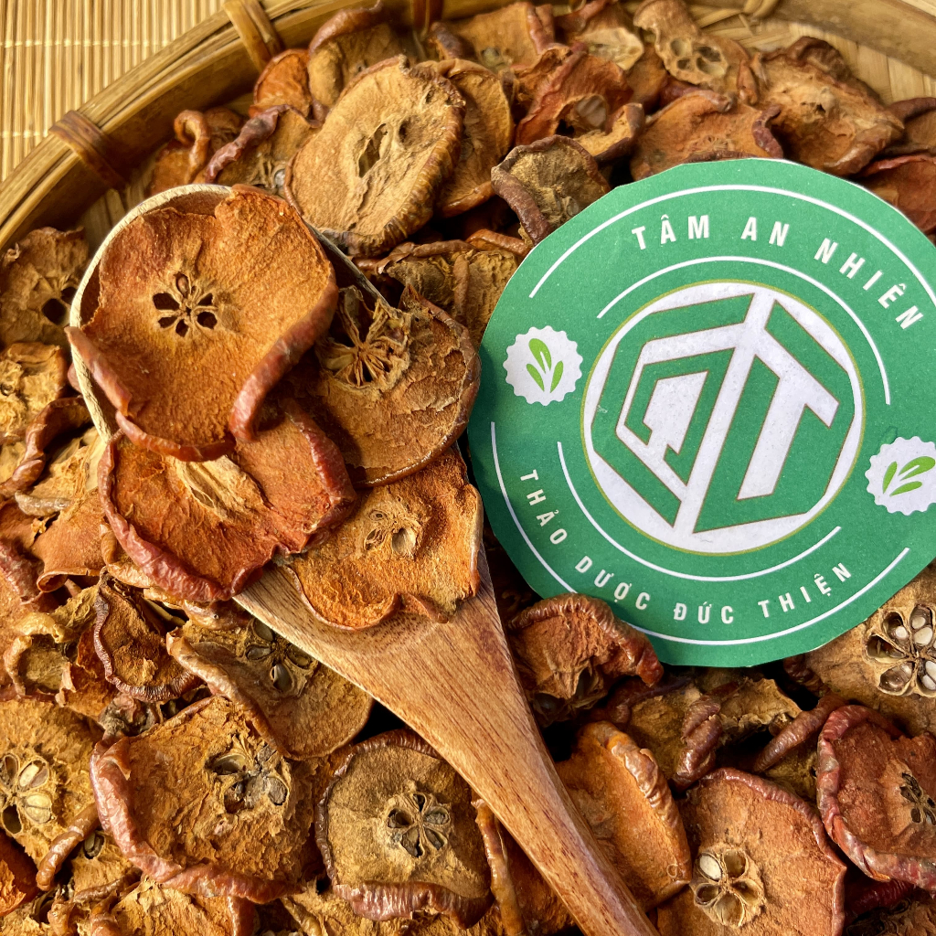 500g Sơn Tra (Táo Mèo Khô) Thái Lát, Quả Sơn Tra Bổ Thận Tráng Dương, Giúp Hạ Mỡ Máu, Giam Cân
