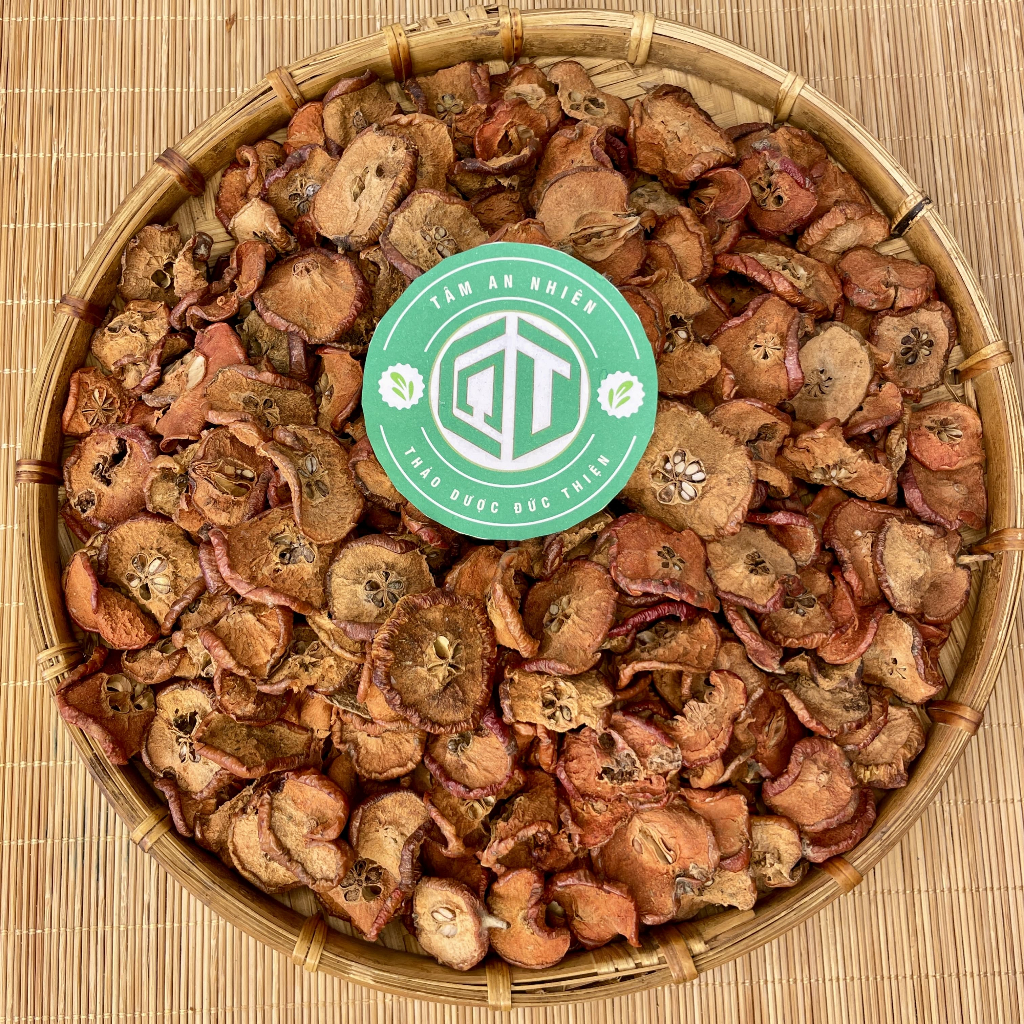 500g Sơn Tra (Táo Mèo Khô) Thái Lát, Quả Sơn Tra Bổ Thận Tráng Dương, Giúp Hạ Mỡ Máu, Giam Cân