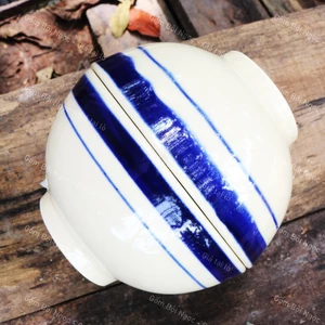Chén Ăn Cơm Bắt Chỉ Xanh Nam Bộ Size 11cm - Hàng Đẹp Không Chấm Chân - Gốm Xưa Cho Người Hoài Niệm - Gốm Lái Thiêu