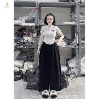 Set bộ áo babytee in nơ chấm bi mix quần xuông nỉ dày đẹp