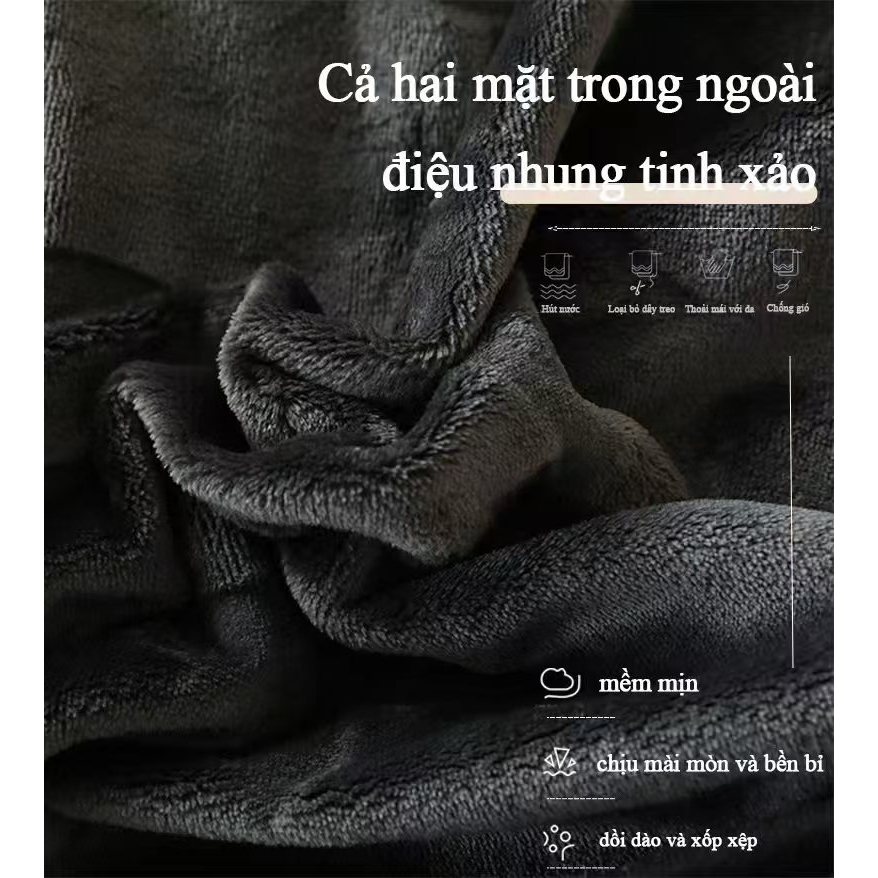 Chăn lông tuyết sữa Blankets Không rụng lông Chống tĩnh điện 2mx2m3 Siêu Mềm Mịn Chăn cao cấp