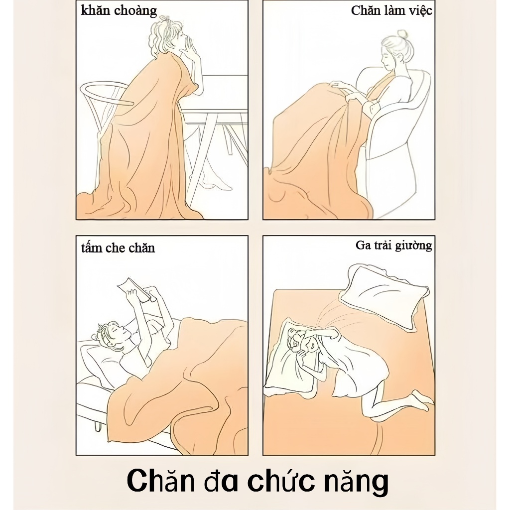 Chăn lông tuyết sữa Blankets Không rụng lông Chống tĩnh điện 2mx2m3 Siêu Mềm Mịn Chăn cao cấp