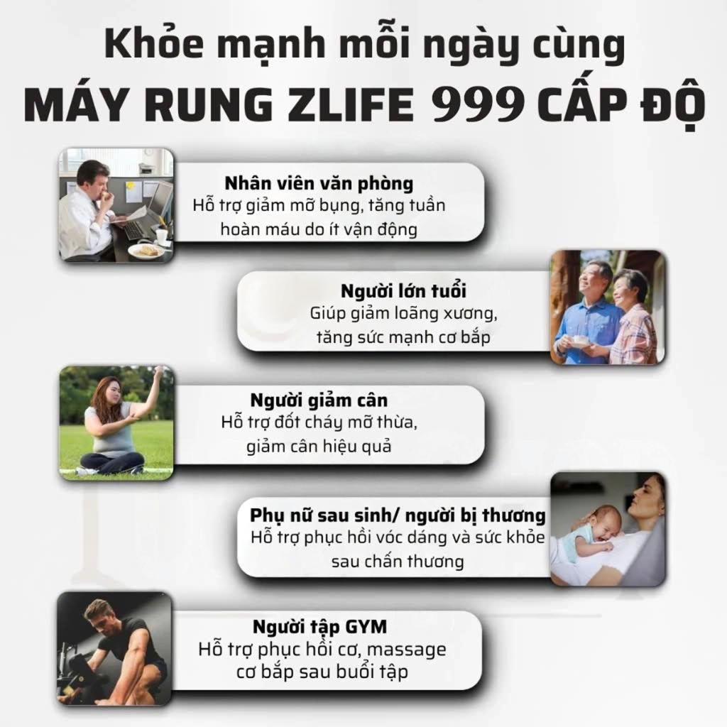 Máy Rung Toàn Thân Giảm Mỡ 999 Cấp độ, Máy Rung Tập Giảm Béo Tại Nhà Hiệu Quả Hơn Máy Chạy Bộ