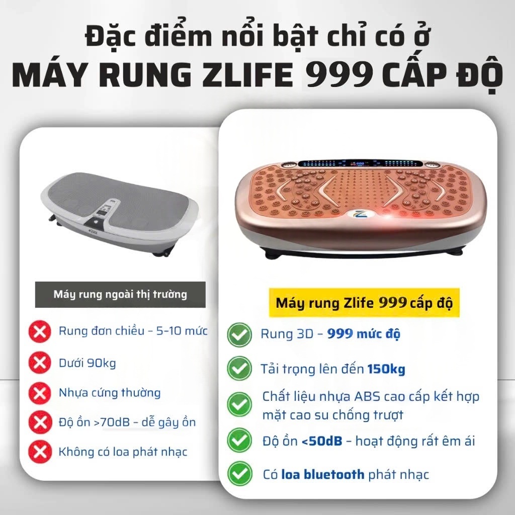 Máy Rung Toàn Thân Giảm Mỡ 999 Cấp độ, Máy Rung Tập Giảm Béo Tại Nhà Hiệu Quả Hơn Máy Chạy Bộ