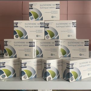 Thực phẩm bảo vệ sức khỏe viên nén đặt dưới lưỡi Glutathione 100mg