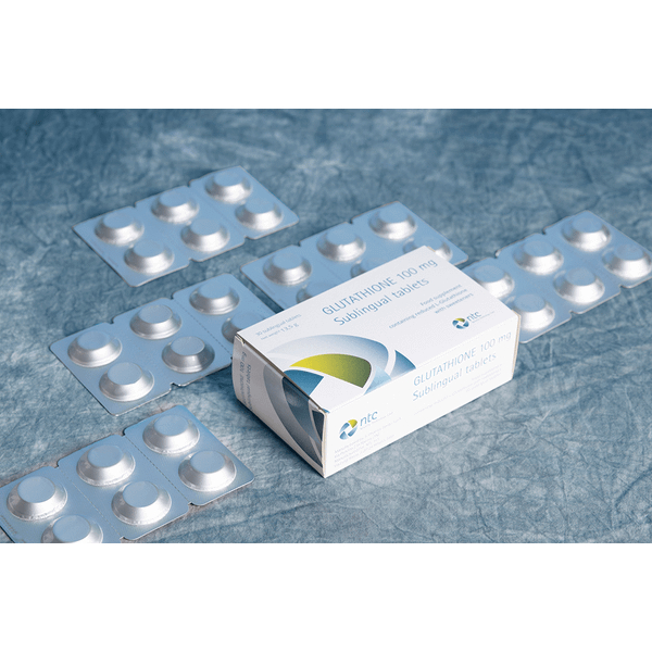 Thực phẩm bảo vệ sức khỏe viên nén đặt dưới lưỡi Glutathione 100mg