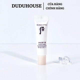Kem chống nắng Whoo Radiant White Tone Up Suncream Spf 50+/PA++++ 6ml