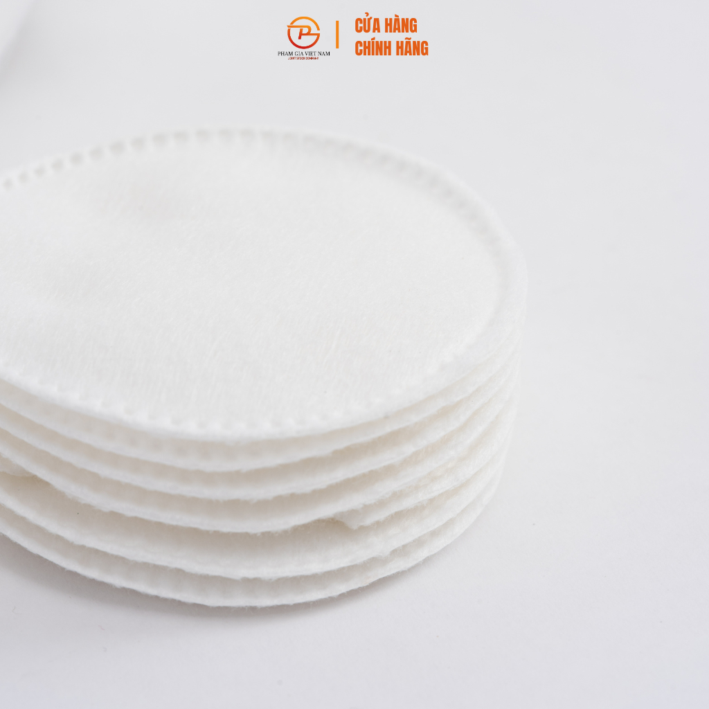 [Combo 3 Gói] Bông Tẩy Trang Minho 180 Miếng - Mềm Mịn, Không Xơ Bông