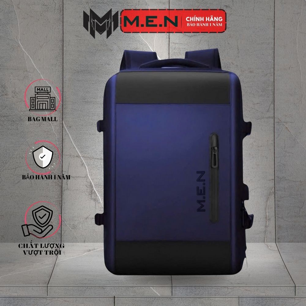 Ba lô laptop có ổ sạc Usb công nghệ mới OLES M.E.N Full đen {Mẫu Mới}