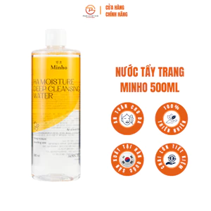Nước Tẩy Trang Minho HA Moisture Deep Cleansing Water – Làm Sạch Dịu Nhẹ, Cấp Ẩm Ultra HA-G10, Phù Hợp Da Nhạy Cảm