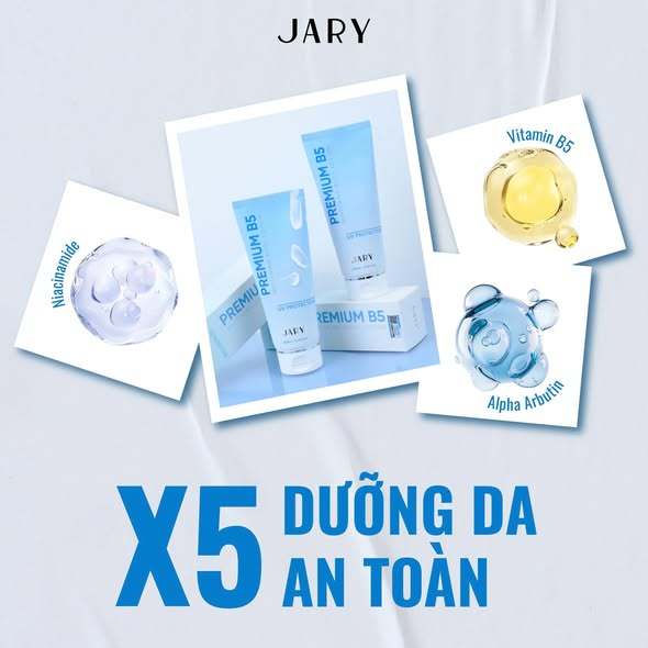 Kem dưỡng trắng da body B5 Jary Premium B5 Whitening Body Lotion 200ml