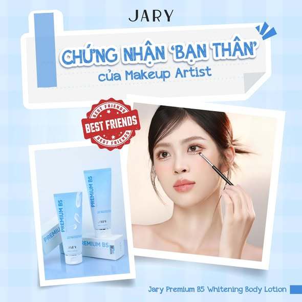 Kem dưỡng trắng da body B5 Jary Premium B5 Whitening Body Lotion 200ml