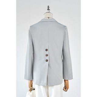Áo Blazer Nữ Dáng Suông Dài Tay Áo Vest Nữ 2 Lớp Đứng Form VIEN TRAN O65B25T001