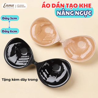 Áo Dán ENMA Nâng Ngực Tạo Khe Móc Cài Trước Mút Dày 3cm, 6cm Tặng Kèm Dây Trong Chống Tụt, chống nước đi biển BRA12
