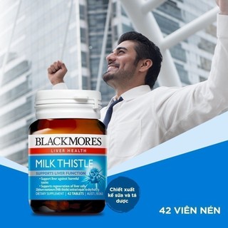 Viên uống hỗ trợ bảo vệ và phục hồi tế bào gan Blackmores Milk Thistle lọ 42 Viên