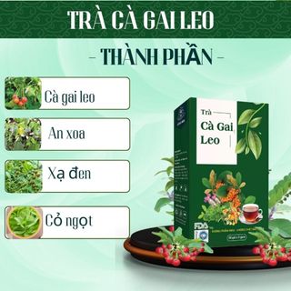 Trà Mát Gan Cà Gai Leo - Làng Mai - 4 vị Mát Gan, Hạ Mỡ Máu, Men Gan Cao, Xơ Gan. Hộp 30 gói