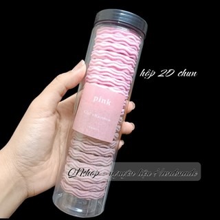Dây buộc tóc bản to nhiều màu phong cách Hàn Quốc không đứt, không đau tóc, không rối.