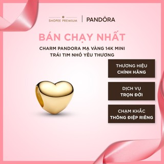 Bộ Sưu Tập Charm Pandora Mạ Vàng 14K Mini