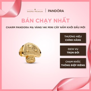 Bộ Sưu Tập Charm Pandora Mạ Vàng 14K Mini