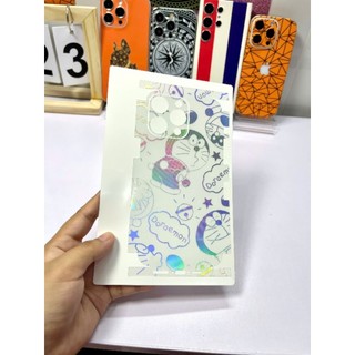 [Hot] Miếng dán PPF hình Doraemon vân nổi hiệu ứng bảy màu trong nhám cho Điện Thoại