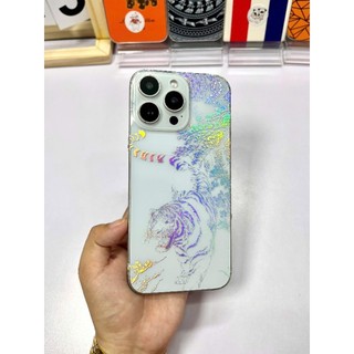 [Hot] Miếng dán PPF hình Hổ vân nổi hiệu ứng bảy màu trong nhám cho Điện Thoại