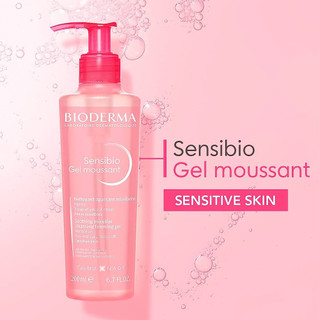 Gel rửa mặt tạo bọt, không chứa xà phòng Bioderma Sebium Gel Moussant 200ml