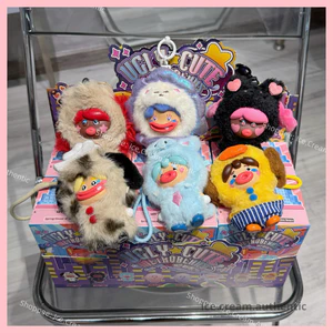 Blind Box móc khóa gấu bông Ugly And Cute Metro Beans chính hãng