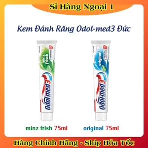 Kem đánh răng ODOL - MED 3 Extra white 75ml - Đức