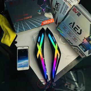 [Vario2018-2025] Phôi Trước Uốn Đi Led Sẵn Về Tự Thiết Kế Vào Xinhan Cho Vario 2018-2025. KO kèm phụ tùng đi theo.BH 3th