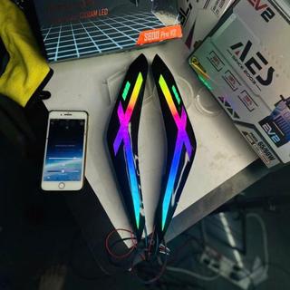 [Vario2018-2025] Phôi Trước Uốn Đi Led Sẵn Về Tự Thiết Kế Vào Xinhan Cho Vario 2018-2025. KO kèm phụ tùng đi theo.BH 3th