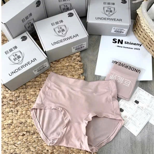 Hộp 6 quần lót su 505, Quần lót cotton lạnh cao cấp