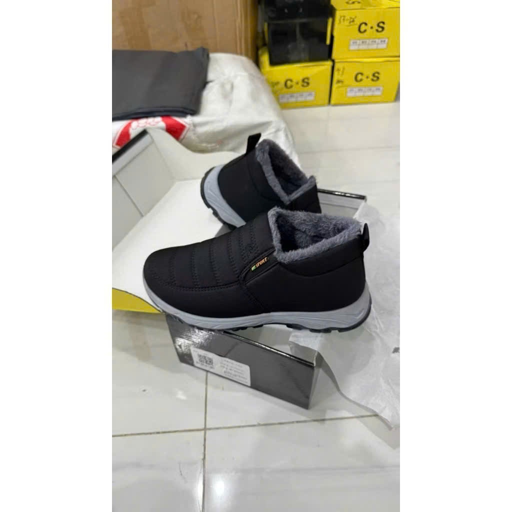 Giày thể thao đi tuyết lót lông cừu nam nữ size 36-41 – mẫu Quảng Châu siêu ấm, cực HOT mùa đông