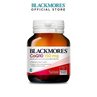 Viên uống bổ tim hỗ trợ sức khỏe Blackmores CoQ10 150mg lọ 30 viên