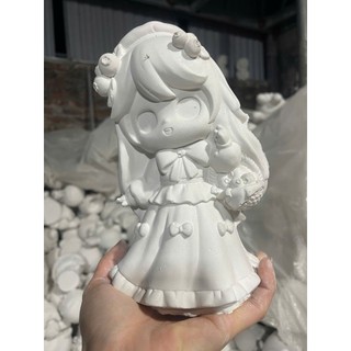 [Tặng 1 dây 6 màu khi mua từ 2 tượng] Tượng thạch cao tô màu đáng yêu dành cho các bé