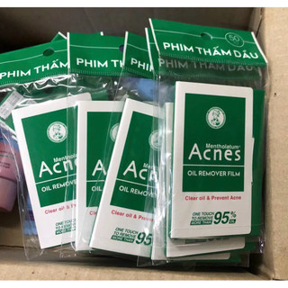 2 Bịch Phim Thấm Dầu Acnes Oil Remover Film 50 Tờ-Date 2028