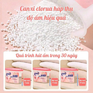 Hộp hút ẩm khử mùi than hoạt tính hương hoa thơm mát, phòng vệ sinh, tủ quần áo, chống ẩm mốc