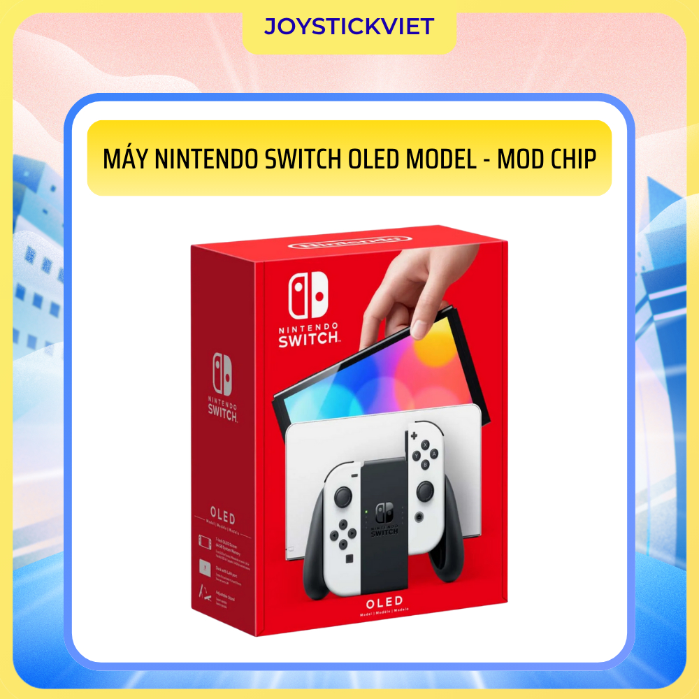Máy Nintendo Switch OLED mod chip – full game hơn 100 trò, màn hình ...