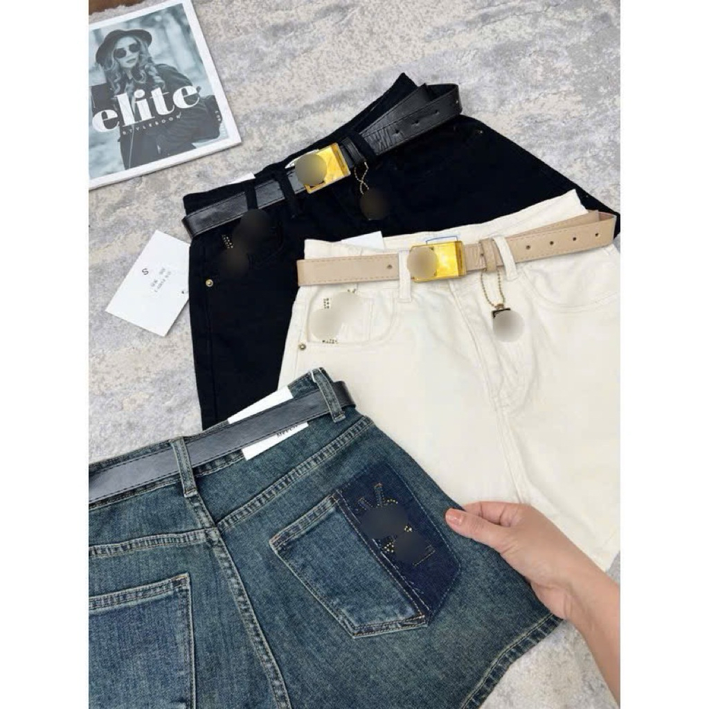 [𝐒𝐮𝐙𝐲] Sooc Jeans Kèm Đai 1923 QCCC Loại 1