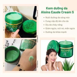 Kem dưỡng ẩm lô hội Aloins Eaude Cream S 180g Nhật Bản dưỡng ẩm lành tính phù hợp với mọi loại da
