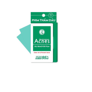2 Bịch Phim Thấm Dầu Acnes Oil Remover Film 50 Tờ-Date 2028