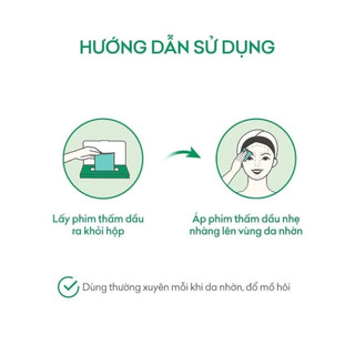 2 Bịch Phim Thấm Dầu Acnes Oil Remover Film 50 Tờ-Date 2028