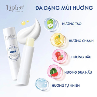 Son dưỡng môi không màu chuyển kem mịn LipIce Creamy 3.4gam