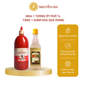 Mua Tương Ớt Mường Khương Phở 1L Tặng 1 Giấm Hoa Quả 500ml NGCBTK006